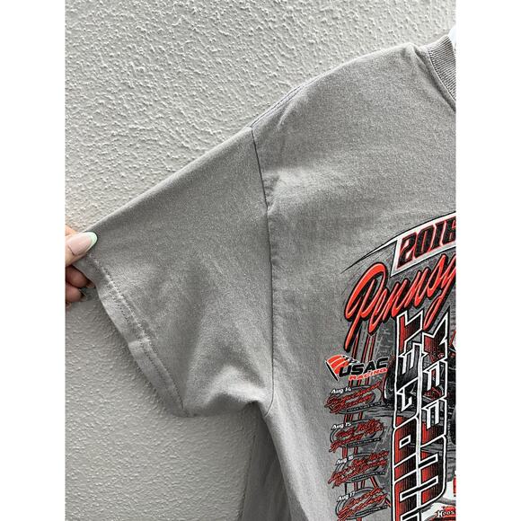 Pennsylvania Midget Week USAC Racing 2016 Graphic Short Sleeve T-Shirt - Picture 3 of 14